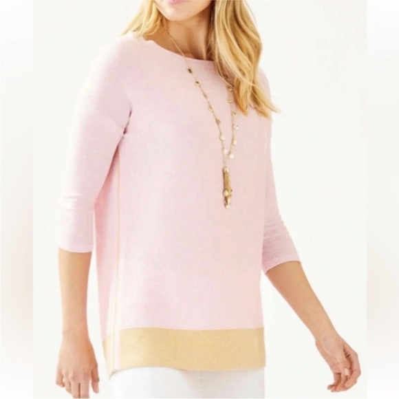 Lilly Pulitzer Sweaters - NWT Lilly Pulitzer Dayna Coolmax Sweater Pink Small